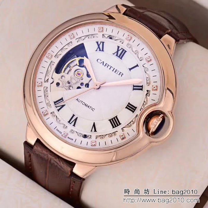 CARTIER卡地亞 新品上市 精品男士腕表 WSS0353